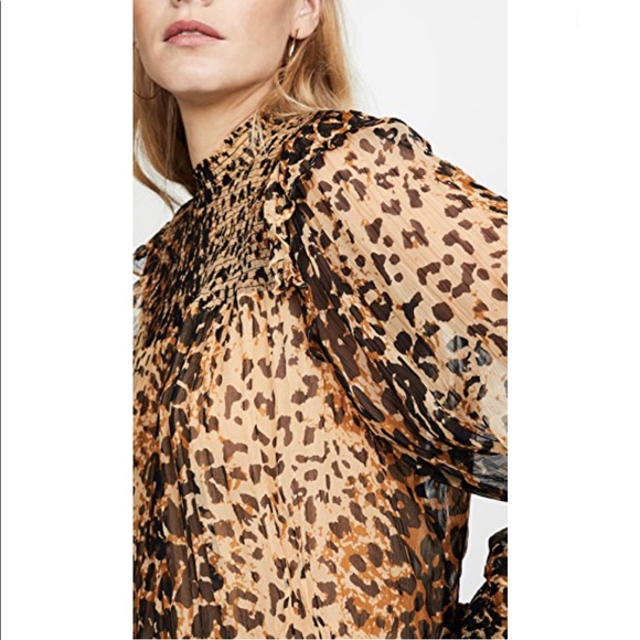 Free People Roma Printed Ruffle Blouse - Picture 7 of 11